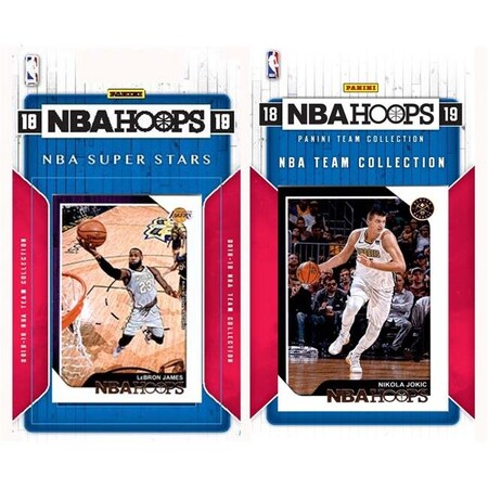 C&I Collectables 2018NUGGTS NBA Denver Nuggets Licensed 2018-19 Hoops Team Set Plus 2018-19 Hoops All-Star Set